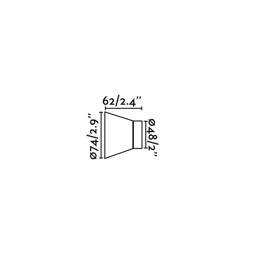 Faro 62300 - Kinkiet KERA 1xE27/15W/230V