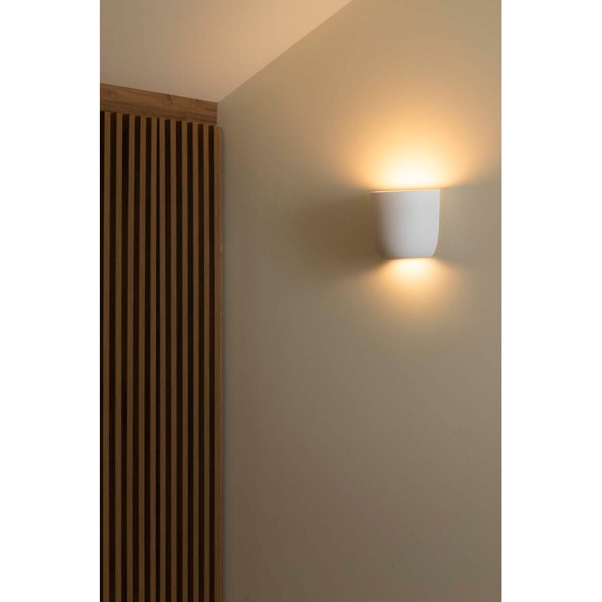 FARO 63428 - Kinkiet KAPPU 1xE14/7W/230V 15,8x15 cm biały