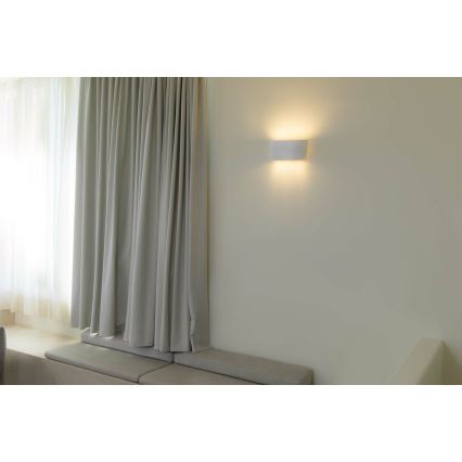 FARO 63430 - Kinkiet KAPPU 2xE14/7W/230V 16,8x30 cm biały