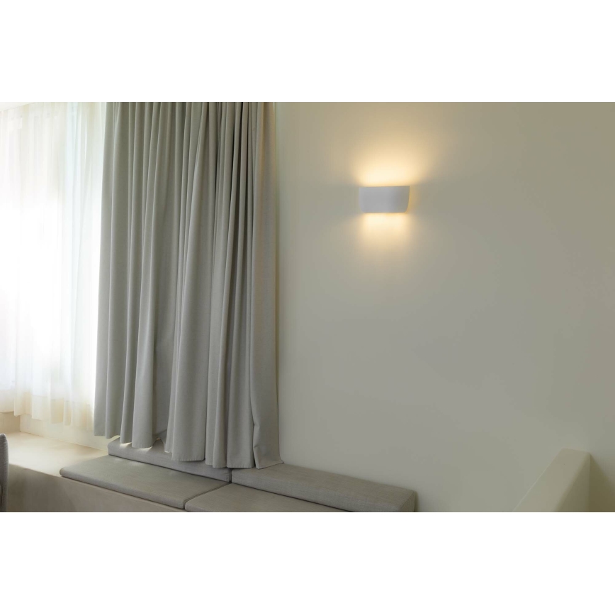 FARO 63430 - Kinkiet KAPPU 2xE14/7W/230V 16,8x30 cm biały