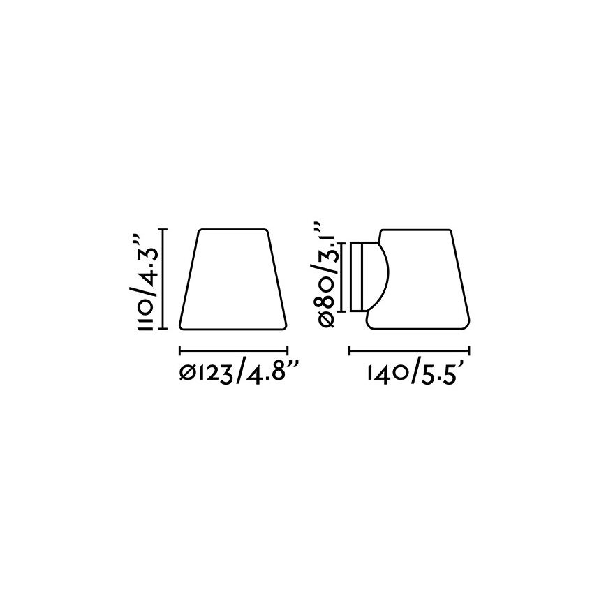 FARO 63510 - Kinkiet łazienkowy BIANCA 1xG9/6W/230V IP44