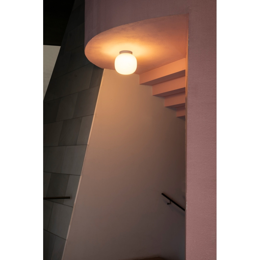 FARO 68610 - Lampa sufitowa AMELIA 1xE27/15W/230V IP44 biała