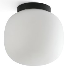 FARO 68611 - Lampa sufitowa AMELIA 1xE27/15W/230V IP44 biała/czarna