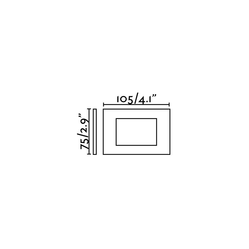 FARO 70163 - LED Zewnętrzne oświetlenie wpuszczane  SPARK-1 LED/5W/230V IP65