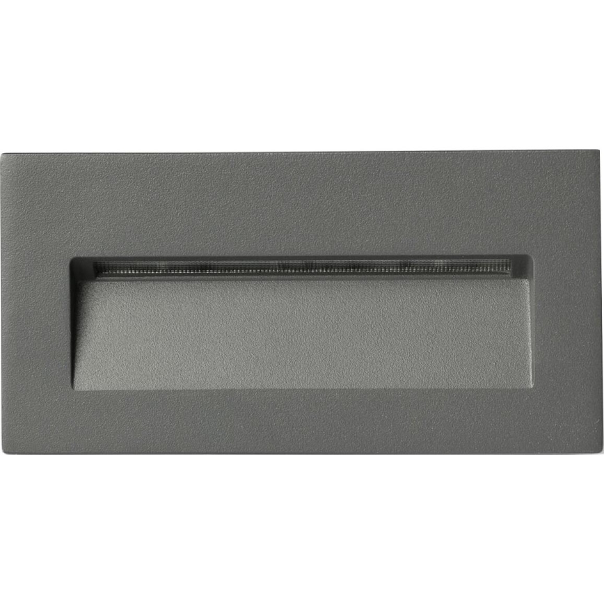 FARO 70289 - LED Oprawa wpuszczana MANI LED/5W/230V 2200/2700/3200/4000K IK07 IP65 szara