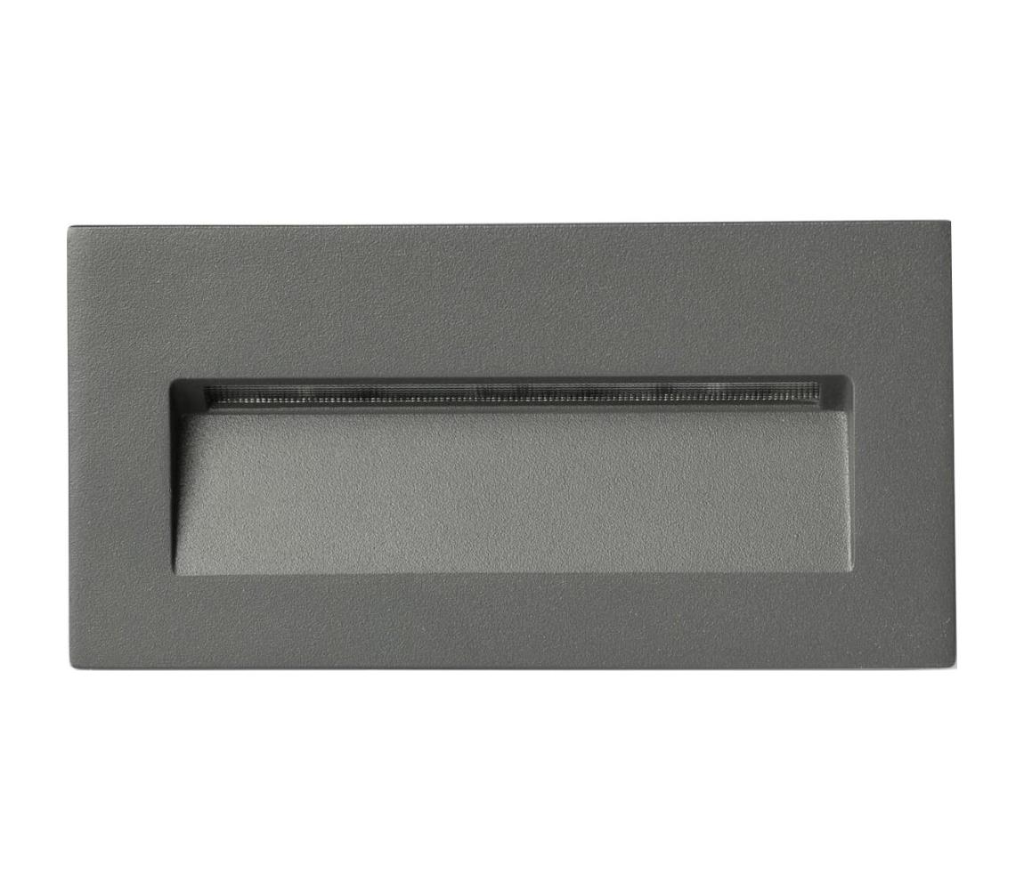 FARO 70289 - LED Oprawa wpuszczana MANI LED/5W/230V IK07 IP65 szary