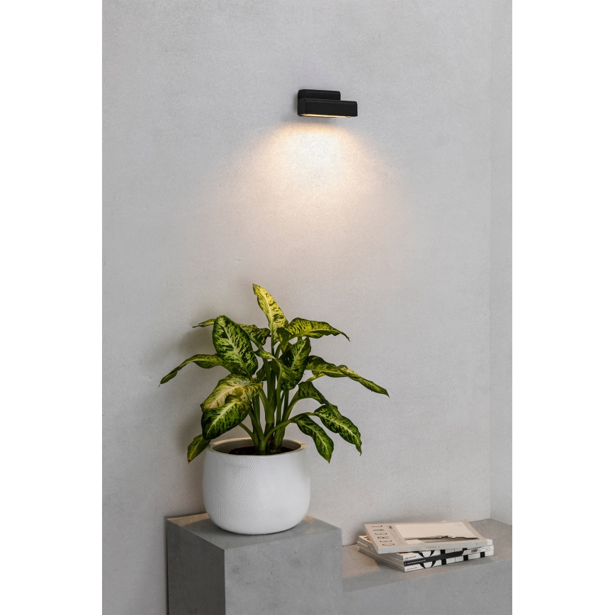 FARO 70294 - Zewnętrzny kinkiet BALIC LED/8W/230V 3000/4000/6500K IP65 czarny