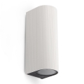 FARO 70328 - Zewnętrzny kinkiet ESTELA 2xGU10/5W/230V IP65 biały