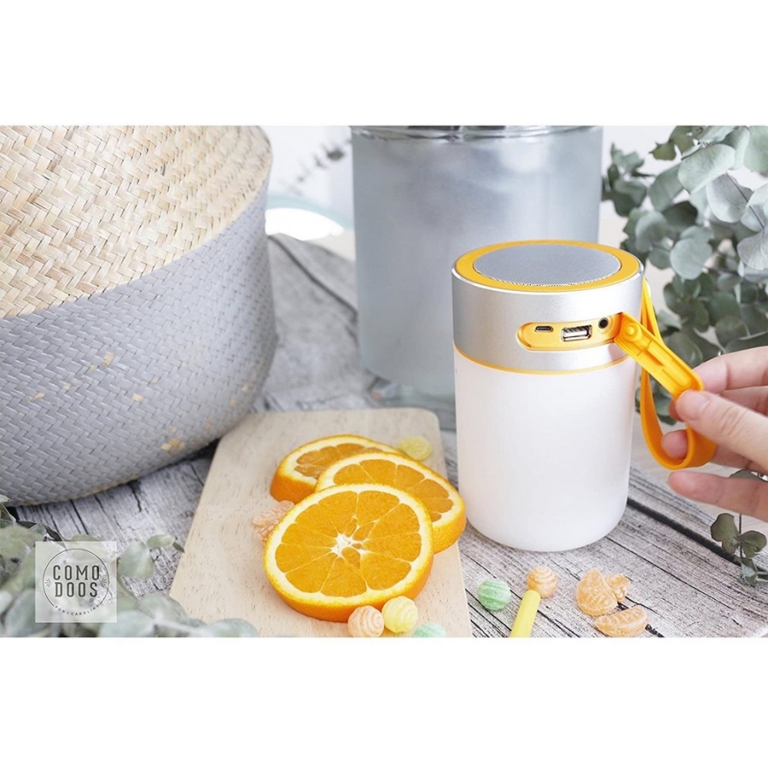 Faro 70493 - LED Przenośna lampa stołowa z głośnikiem LOUD LED/1W/5V 2200 mAh