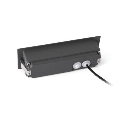 FARO 70638 - Zewnętrzna oprawa wpuszczana LED NAT LED/8W/230V IP65 czarna