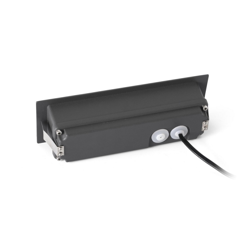 FARO 70638 - Zewnętrzna oprawa wpuszczana LED NAT LED/8W/230V IP65 czarna