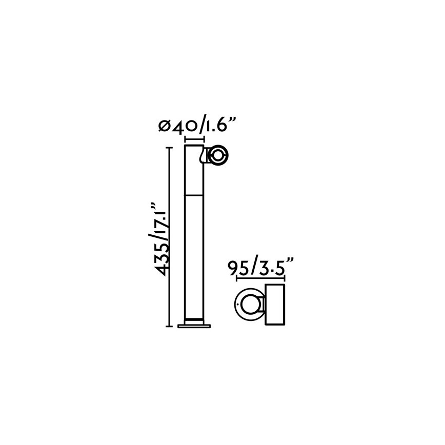 FARO 70783 - LED Lampa zewnętrzna SPY-2 LED/6W/230V IP65