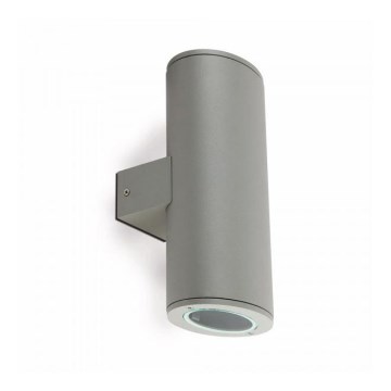 FARO 70808 - Kinkiet zewnętrzny PISTON 2xGU10/50W/230V IP44