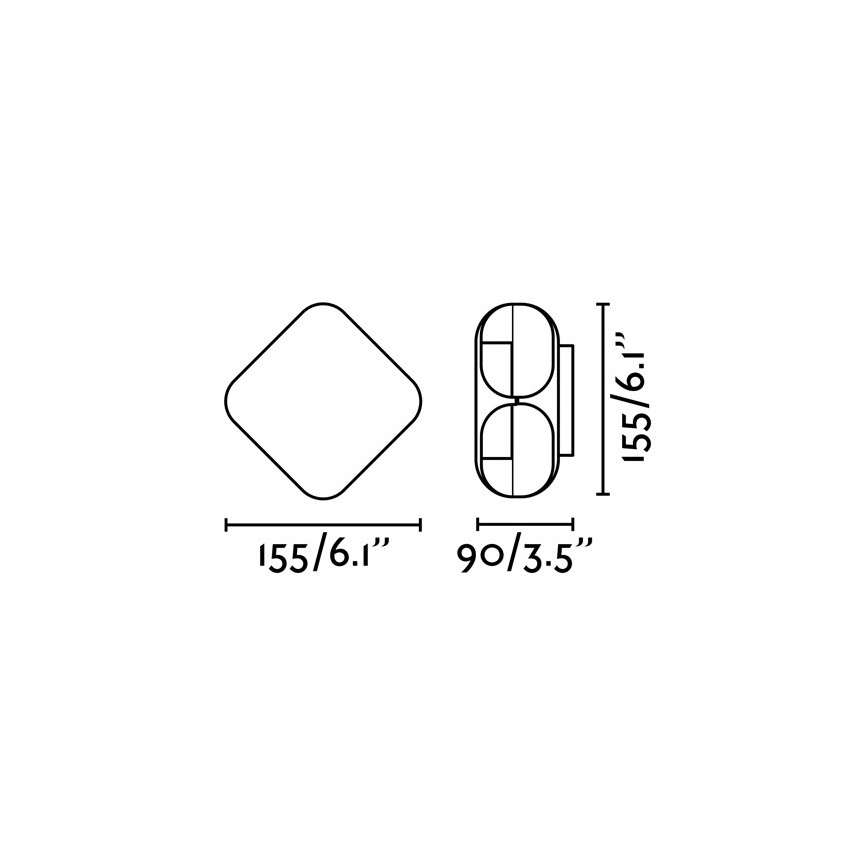 FARO 71212 - LED Kinkiet zewnętrzny BU-OH LED/12W/230V IP65