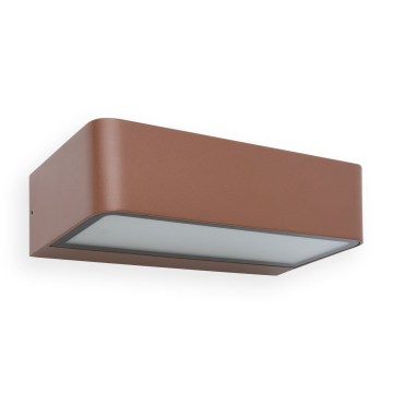 FARO 71309 - Kinkiet zewnętrzny LED TAKUA LED/10W/230V IP65 brązowy