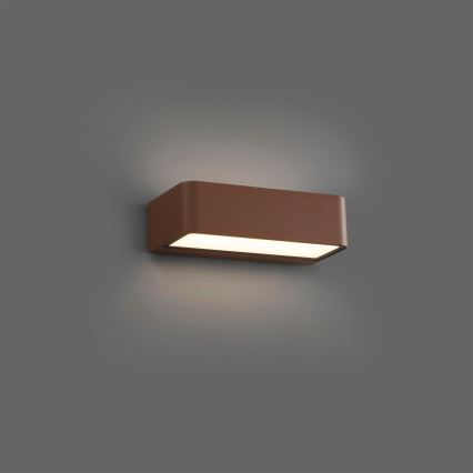 FARO 71309 - Kinkiet zewnętrzny LED TAKUA LED/10W/230V IP65 brązowy