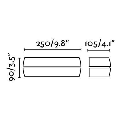 FARO 71362L - LED Kinkiet zewnętrzny DRAGMA LED/15W/230V IP65