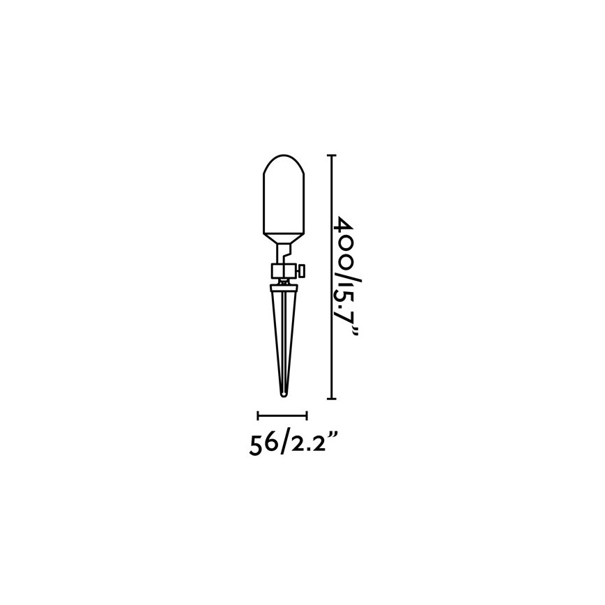 FARO 71613 - Oświetlenie zewnętrzne ANDY 1xGU10/8W/230V IP65