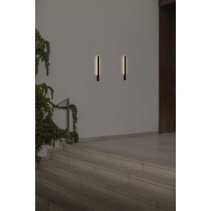 FARO 71800 - Kinkiet zewnętrzny LED LIME LED/6W/230V 2700/3000/4000K 60 cm CRI 90 IP65 czarny