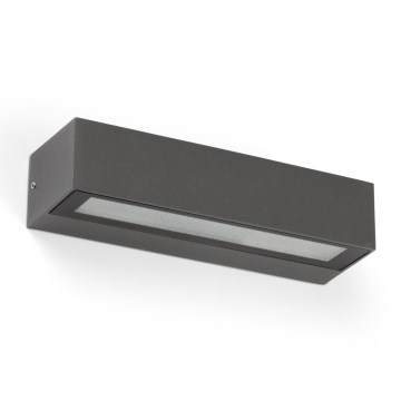 FARO 71910 - Zewnętrzny kinkiet LED LAKO LED/8W/230V IP65 antracyt