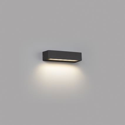 FARO 71910 - Zewnętrzny kinkiet LED LAKO LED/8W/230V IP65 antracyt