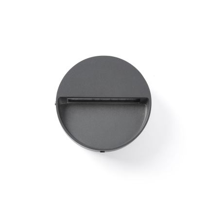 FARO 71960 - LED oprawa schodowa DUNE LED/3W/230V 2200/2700/3200/4000K IP65 antracyt okrągły