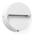 FARO 71961 - LED oprawa schodowa DUNE LED/3W/230V 2200/2700/3200/4000K IP65 biała okrągła