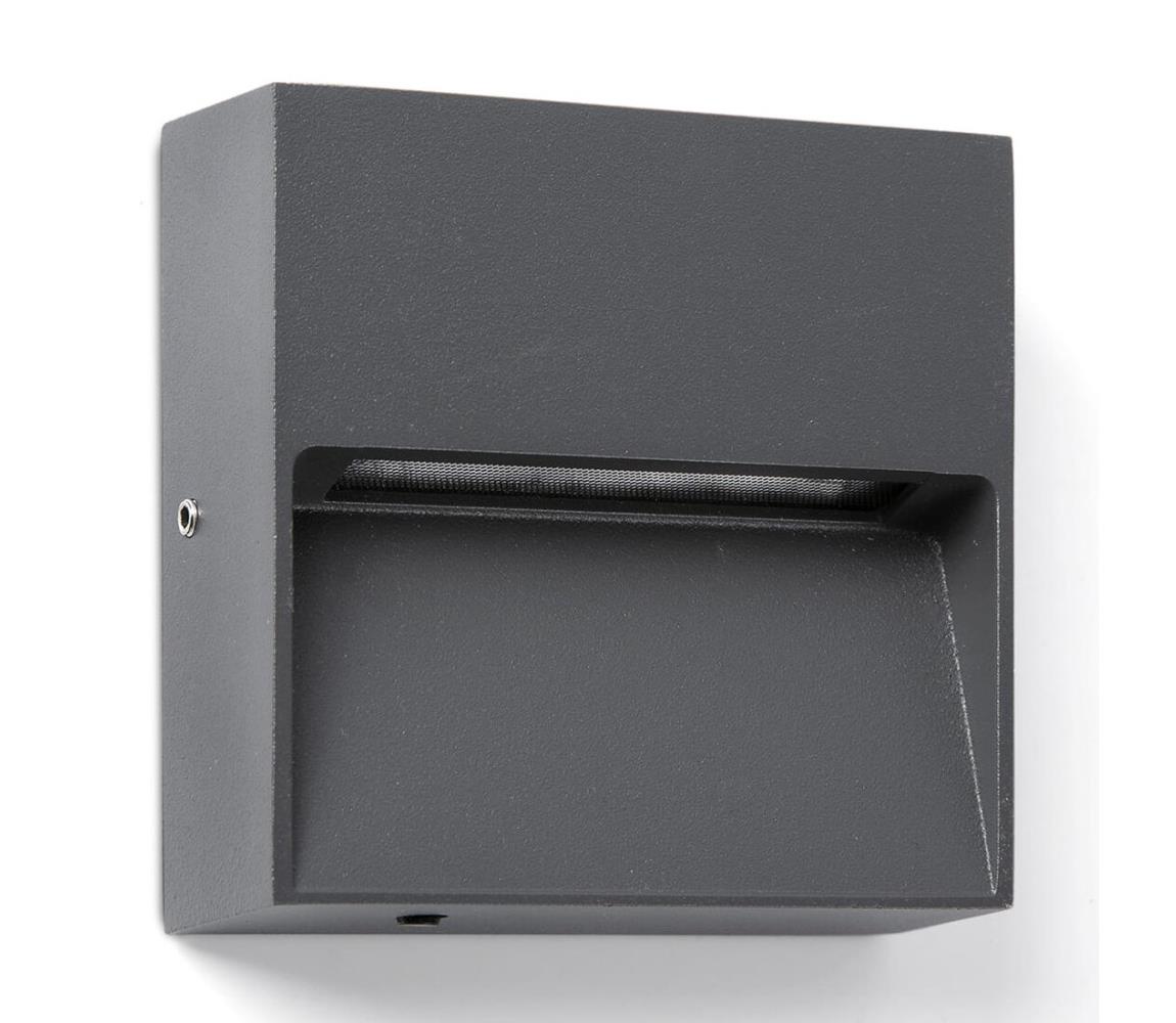 FARO 71963- LED Oprawa schodowa DUNE LED/3W/230V 2200/2700/3200/4000K IP65 antracyt