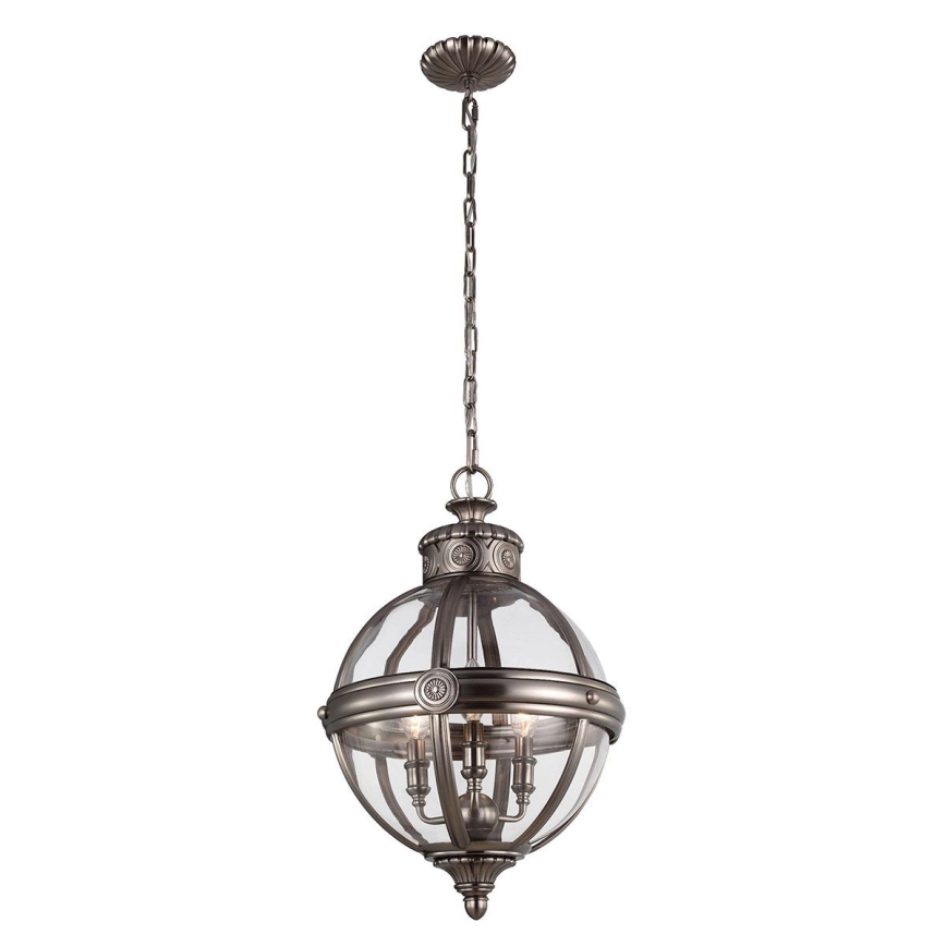Feiss - Żyrandol na łańcuchu ADAMS 3xE14/60W/230V brąz