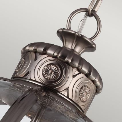 Feiss - Żyrandol na łańcuchu ADAMS 4xE14/60W/230V brąz