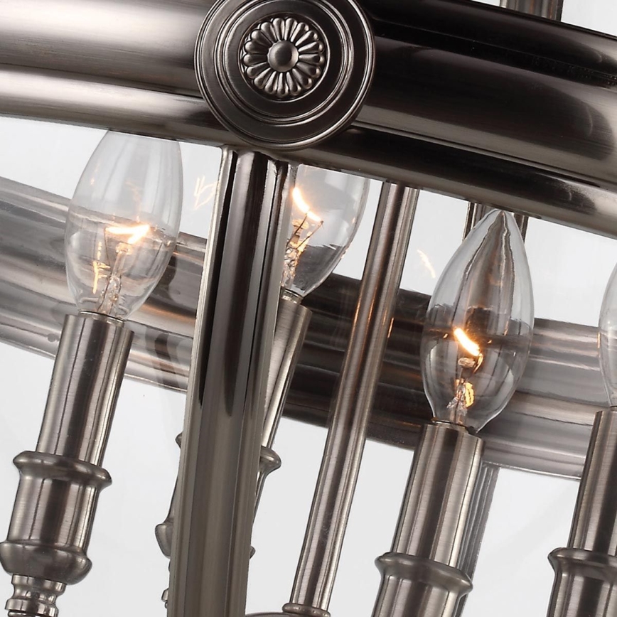 Feiss - Żyrandol na łańcuchu ADAMS 4xE14/60W/230V brąz