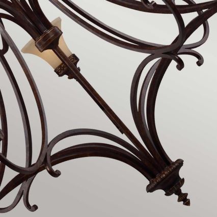 Feiss - Żyrandol na łańcuchu DRAWING ROOM 18xE27/60W/230V