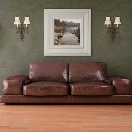 Feiss - Kinkiet DRAWING ROOM 2xE14/60W/230V