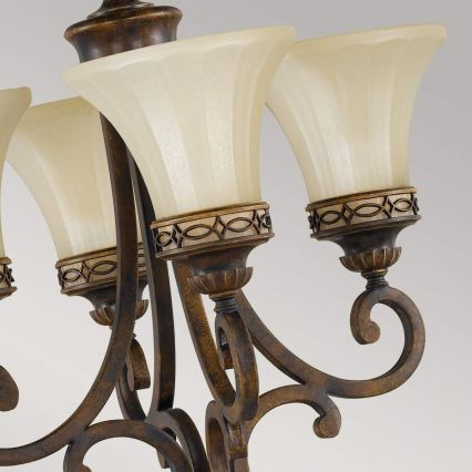 Feiss - Żyrandol na łańcuchu DRAWING ROOM 4xE27/60W/230V