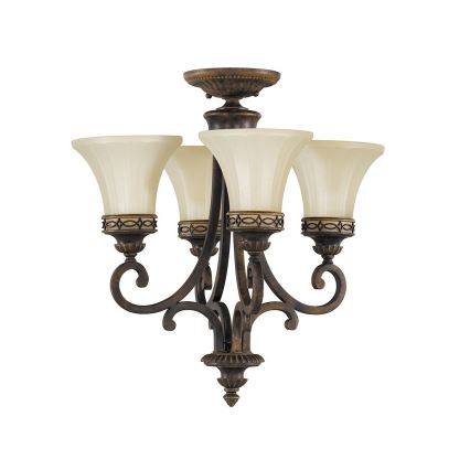 Feiss - Żyrandol na łańcuchu DRAWING ROOM 4xE27/60W/230V