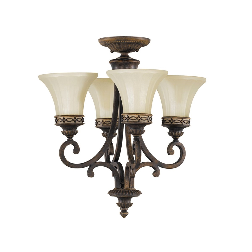 Feiss - Żyrandol na łańcuchu DRAWING ROOM 4xE27/60W/230V