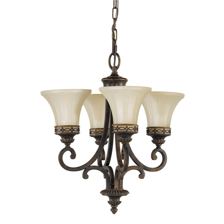 Feiss - Żyrandol na łańcuchu DRAWING ROOM 4xE27/60W/230V