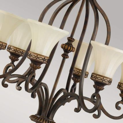 Feiss - Żyrandol na łańcuchu DRAWING ROOM 6xE27/60W/230V