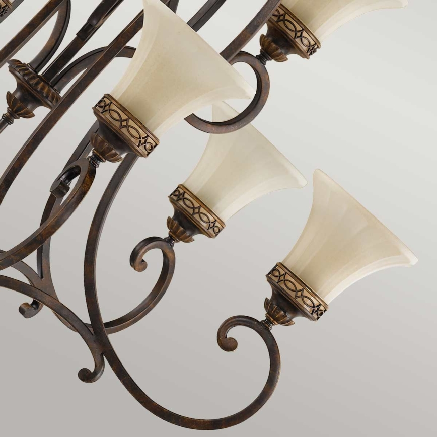Feiss - Żyrandol na łańcuchu DRAWING ROOM 9xE27/60W/230V