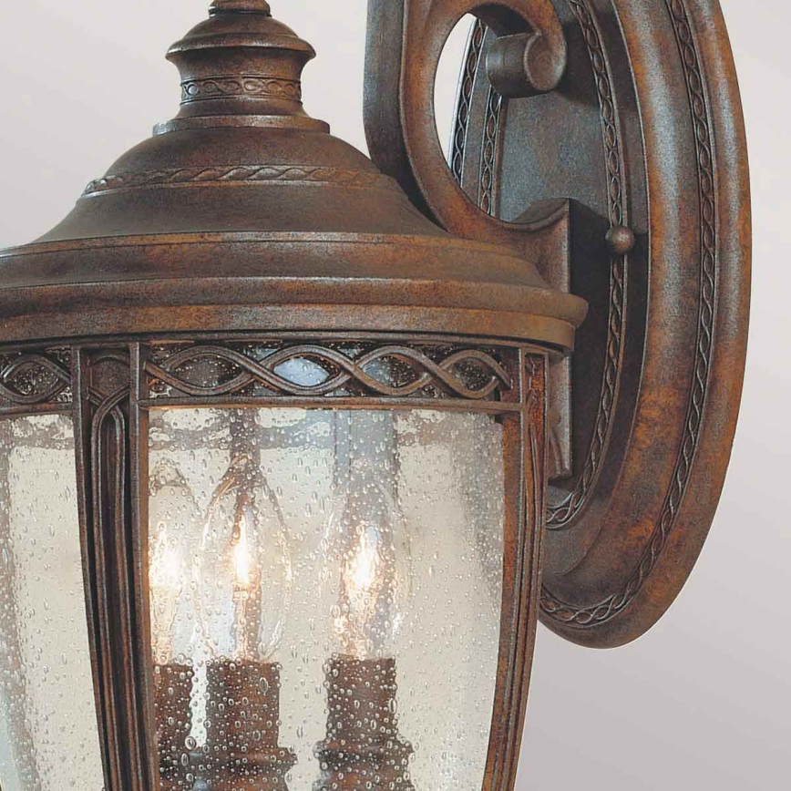 Feiss - Kinkiet zewnętrzny ENGLISH BRIDLE 3xE14/60W/230V IP44