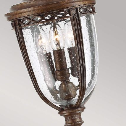 Feiss - Lampa zewnętrzna ENGLISH BRIDLE 3xE14/60W/230V IP44