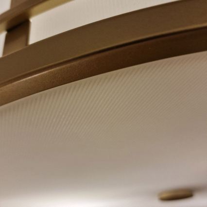 Feiss - Lampa sufitowa FUSION 3xE27/40W/230V złota