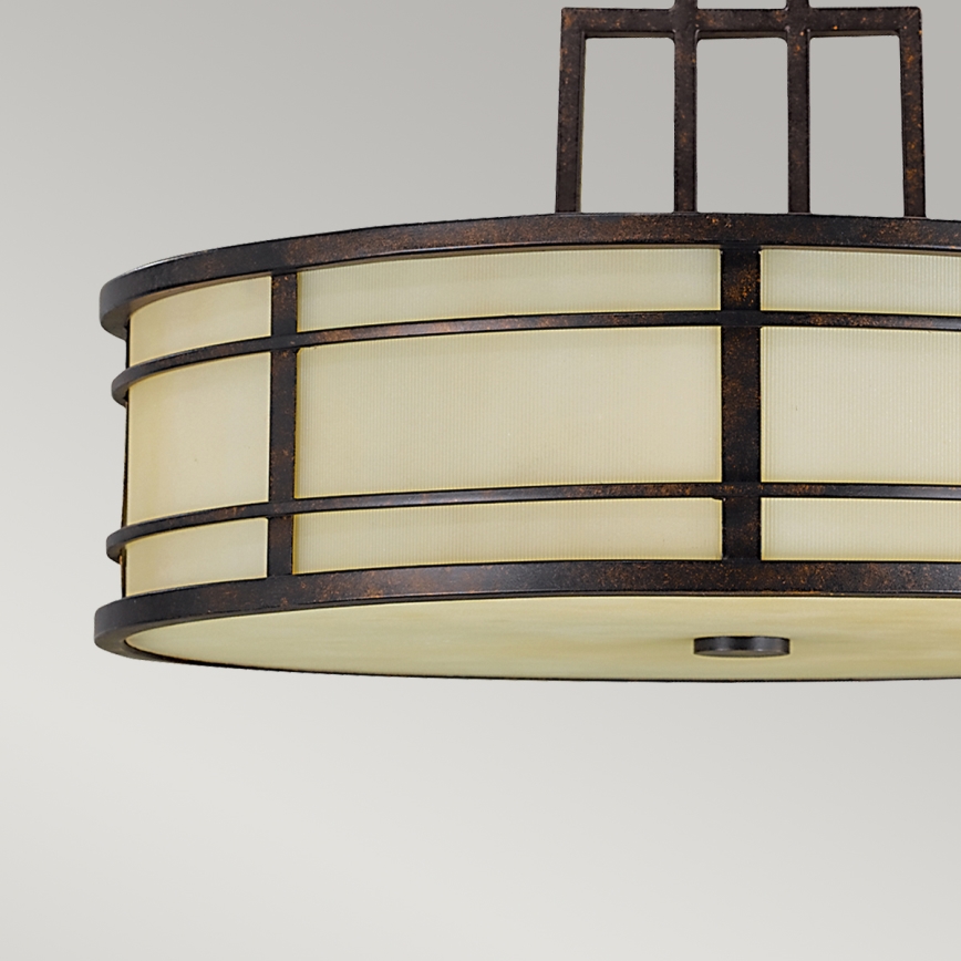 Feiss - Żyrandol na drążku FUSION 3xE27/60W/230V