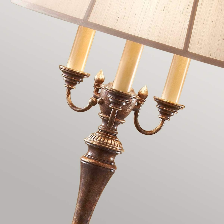 Feiss - Lampa podłogowa GIBSON 4xE27/60W/230V