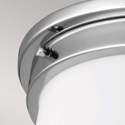 Feiss - Plafon łazienkowy PAYNE 2xE27/60W/230V IP44 matowy chrom
