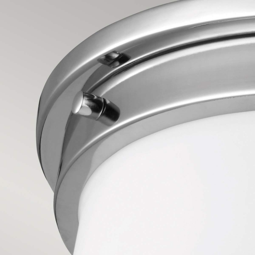 Feiss - Plafon łazienkowy PAYNE 2xE27/60W/230V IP44 matowy chrom