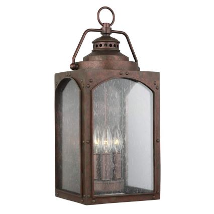Feiss - Kinkiet zewnętrzny RANDHURST 3xE14/40W/230V IP44