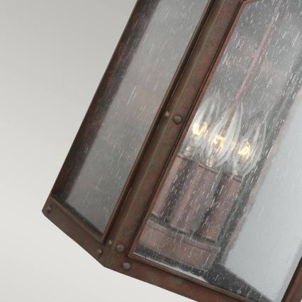 Feiss - Kinkiet zewnętrzny RANDHURST 3xE14/40W/230V IP44