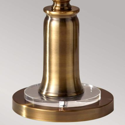 Feiss - Lampa podłogowa STATEROOM 2xE27/60W/230V mosiądz