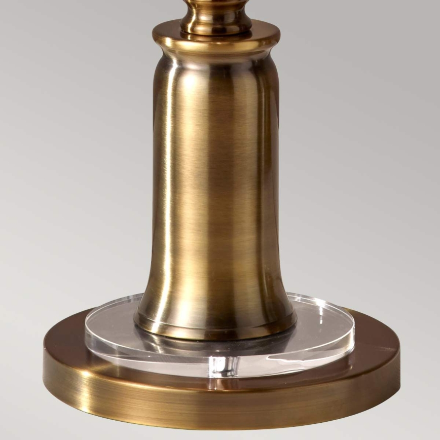 Feiss - Lampa podłogowa STATEROOM 2xE27/60W/230V mosiądz
